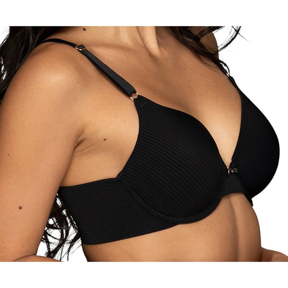 Vanity Fair Women's 36C Black Ego Boost Convertible Push-Up Bra